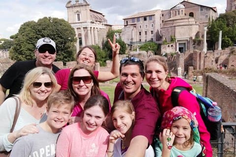 Semi Private Guided Tour of the Colosseum & Forums for Kids & Families in Rome
