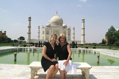 Taj Mahal Privat Dagsresa inklusive samma dagflyg från Mumbai