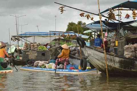 Radfahren im inneren Mekong BenTre TraVinh CanTho 3 Tage