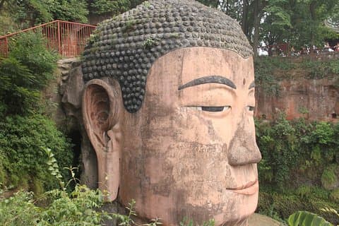 1-daagse Leshan Giant Buddha Private Tour met de lunch vanuit Chengdu