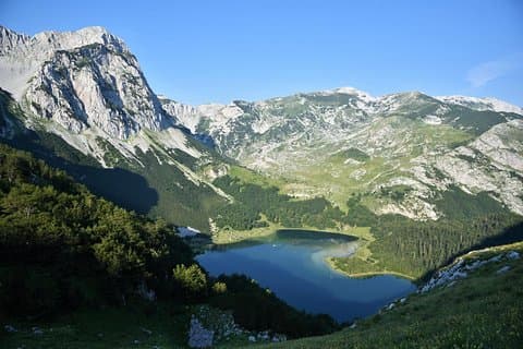 Erövra Bosnien och Hercegovinas högsta topp på Maglic Mountain