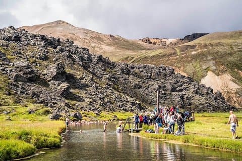 Landmannalaugar og Hekla Volcano Day Trip av Superjeep fra Reykjavik