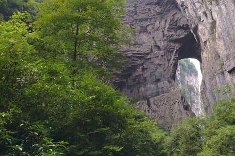 Excursion d'une journée privée à Wulong Karst depuis le centre-ville de Chongqing
