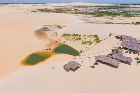 Tour a la playa de Canoa Quebrada