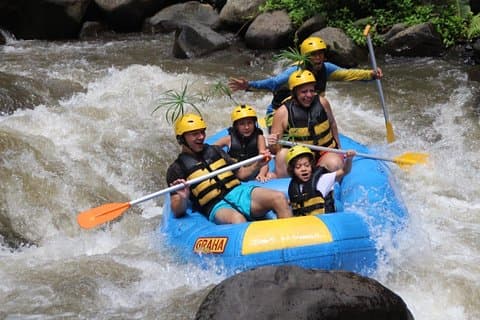 Ayung River Rafting og Ubud ATV-tur
