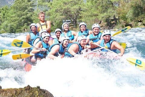 Rafting Tour & Quad Safari på Koprulu Canyon