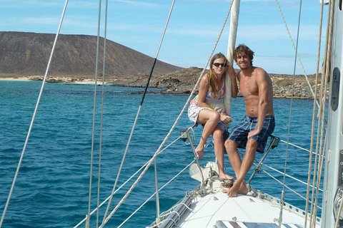 Privat Sunset Sailing Charter for Par fra Corralejo