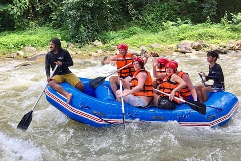 White Water Rafting Adventure på Songprak River från Krabi
