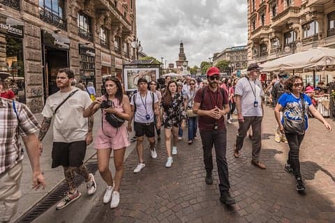 Historisk Milano Tour med Skip-the-Line Last Supper Billet