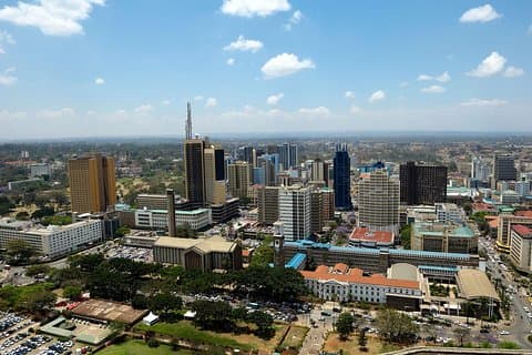 Visite de la ville de Nairobi