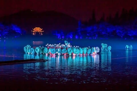 Duurzame herinneringen aan Hangzhou West Lake Show VIP-ticket met privétransfer
