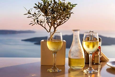 Santorini halve dag wijntour