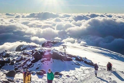 Mt Kilimanjaro (höchste in Afrika) Wanderung 6 Tage Rongai Route