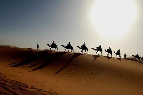 3 dage 2 nætter ørken tur Fra Marrakech til Merzouga ørkenen