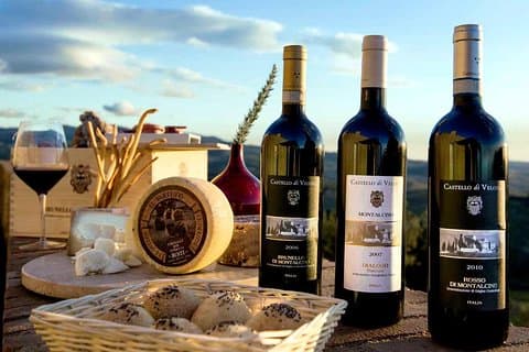 Smak av Toscana San Gimignano Winery med Transfer fra Firenze
