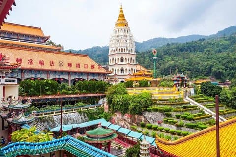 Penang Tagesausflug mit Tempel und Penang Hill Tickets (Fast Lane)