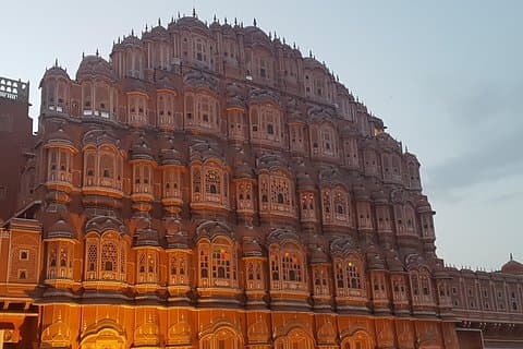 Privat hel dag Jaipur sightseeing med biljetter
