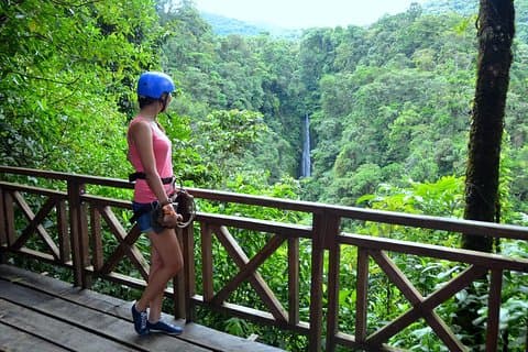Zipline Over La Fortuna Waterfall - 7 lengste linjer