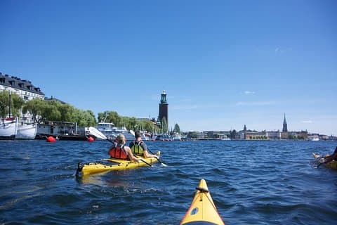 Stockholm City Evening Kayak Tour