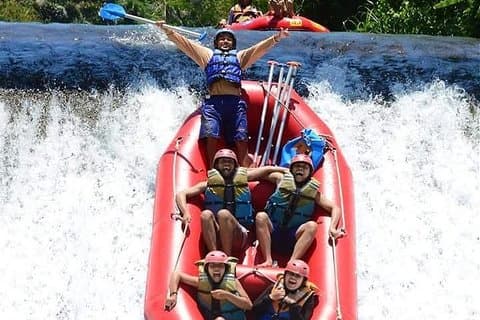 Rafting e Visita ao Templo da Mãe Besakih