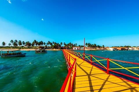 Galinhos beach with boat tour included