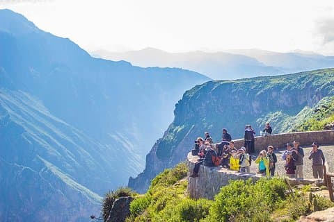 Fra Arequipa: Colca Canyon tur med morgenmad