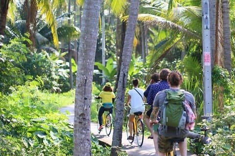 Junte-se ao ciclismo em Bangkok (5 horas) por transferência privada