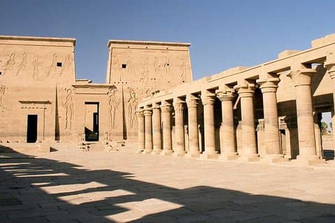 Tour Philae Temple, Barragem Alta, Obelisco Inacabado