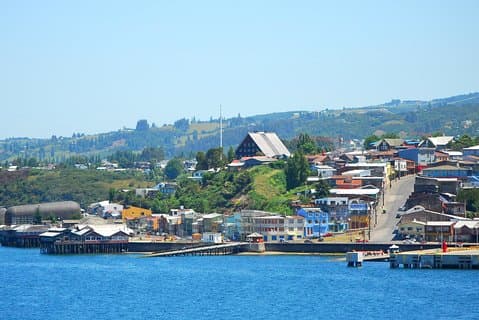 Premium Full Day Tour naar Chiloé, een bezoek aan Castro en Dalcahue