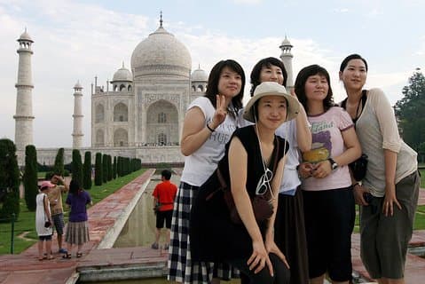 Samma dag Taj Mahal Tour från Gurgaon (Gurugram)