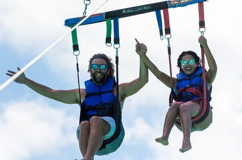 Parasailing Adventure från Providenciales i Turks och Caicos