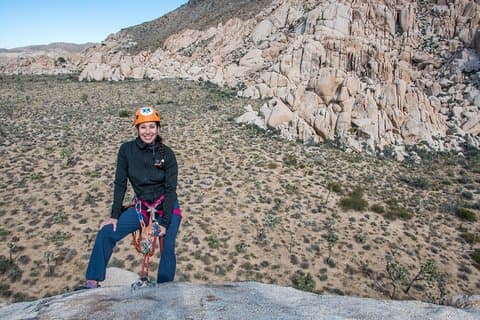Aventura de rapel no Parque Nacional Joshua Tree (8 horas)