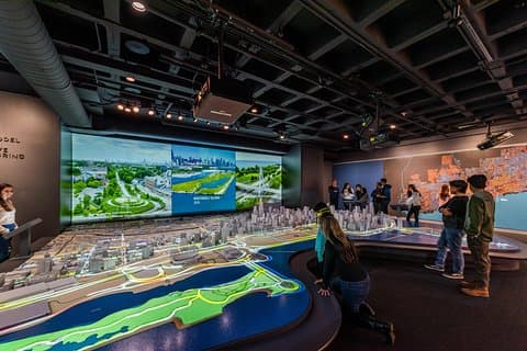 Chicago Architecture Center viser opptak