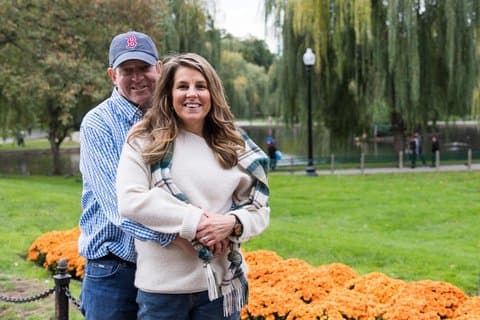 Sessione fotografica privata con un fotografo locale a Boston