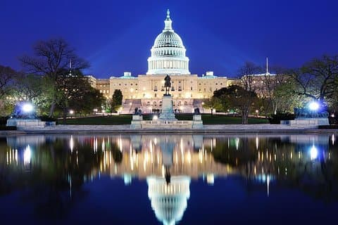 Visite en soirée de 3 heures dans la ville brillante de Washington DC