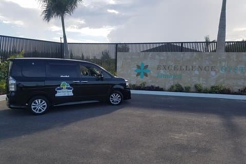 Privéluchthaventransfer naar Excellence Oyster Bay