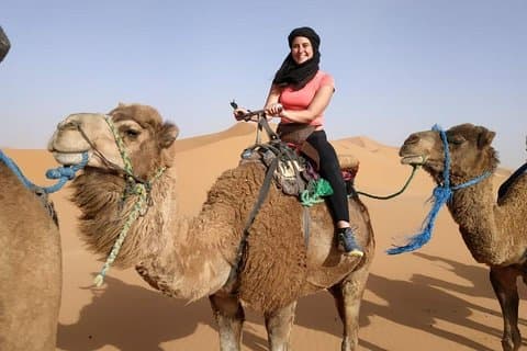 4 dages tur MARRAKESH til FEZ med 2 overnatninger i MERZOUGA DESERT