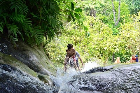 Det beste av Chiangmai dagstur Templer og klissete fossefall