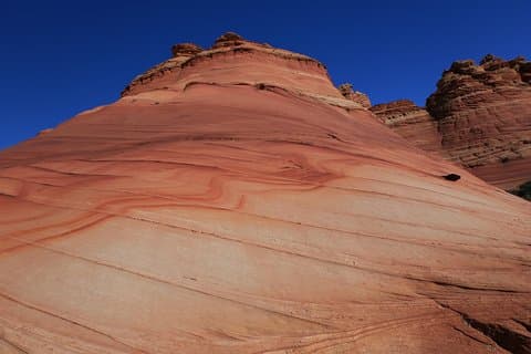 Randonnée pédestre à Kanab: Monument national des tipis de Vermilion Cliffs, près de Wave