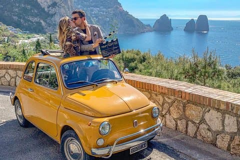 Dolce Vita Capri photo tour with Fiat