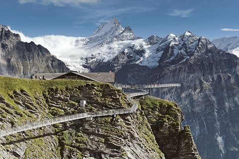 Excursion d'une journée à Interlaken et Grindelwald au départ de Lucerne