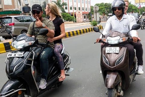 Private Taj Mahal and Agra Local City Tour on Bike