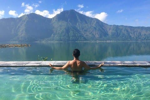 Alt inkluderer: Mount Batur Sunrise Trekking naturlige varme kilder