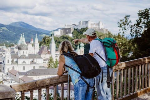 Salzburgo Sightseeing Day Trip de Munique de trem