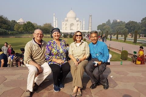 Taj Mahal Privat rundtur från Delhi med bil