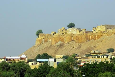Jaisalmer: tour serale del Desert Camel Safari e del villaggio stregato di Kuldhara