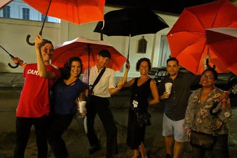 Ghost og Vampire Walking Tour av det franske kvartal