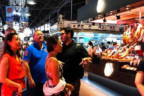 Velsmakende Barcelona Street Food-tur med lokalt markedsbesøk