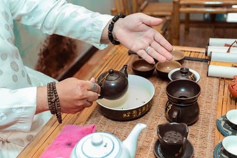 Clase de cultura vietnamita y café