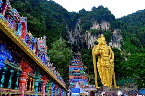 Demi-journée spirituelle grottes de Batu et artisanat malaisien, Kuala Lumpur